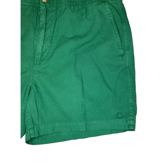 Polo Ralph Lauren Large Classic Fit 5" Prepster Elastic Waist Chino Shorts Green - Picture 7 of 9